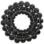 VidaXL Kerstkrans 45 cm polystyreen zwart