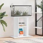 Vidaxl aquariumstandaard 60x30x60 cm bewerkt hout wit