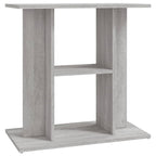 Vidaxl aquariumstandaard sonoma grijs 60x30x60 cm bewerkt hout