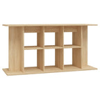 Vidaxl aquariumstandaard sonoma eiken 120x40x60 cm bewerkt hout