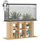 Vidaxl aquariumstandaard sonoma eiken 120x40x60 cm bewerkt hout
