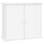 VidaXL Aquariumstandaard 81x36x73 cm bewerkt hout hoogglans wit