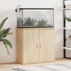Vidaxl aquariumstandaard sonoma eiken 81x36x73 cm bewerkt hout
