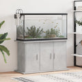 Vidaxl aquariumstandaard betongrijs 101x41x58 cm bewerkt hout
