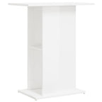 VidaXL Aquariumstandaard 60,5x36x72,5 cm bewerkt hout hoogglans wit