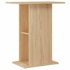 Vidaxl aquariumstandaard sonoma eiken 60,5x36x72,5 cm bewerkt hout
