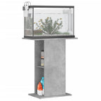 Vidaxl aquariumstandaard betongrijs 60,5x36x72,5 cm bewerkt hout