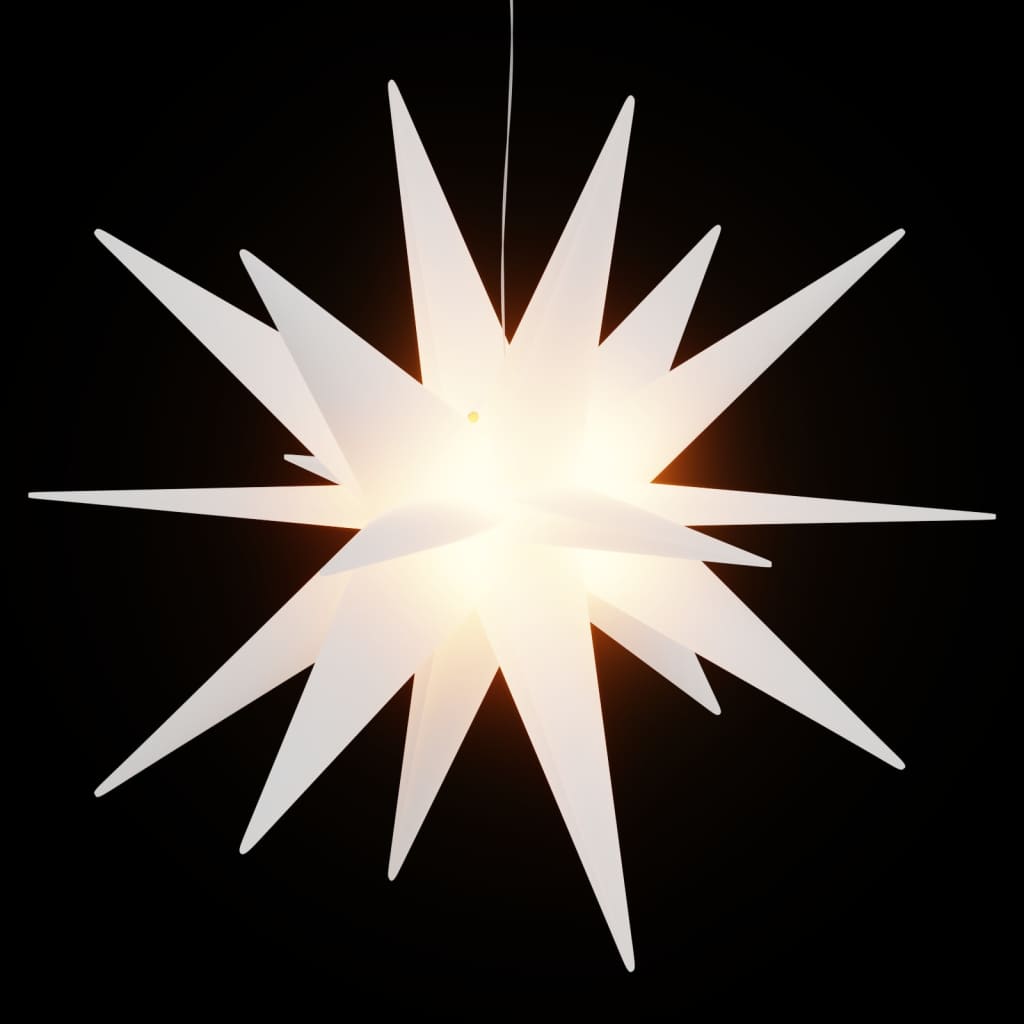 Vidaxl kerstlamp met led inklapbaar 57 cm wit