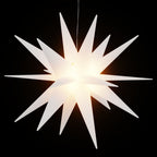 Vidaxl kerstlamp met led inklapbaar 57 cm wit