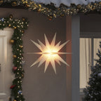 Vidaxl kerstlamp met led inklapbaar 100 cm wit