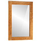 VidaXL Badkamerspiegel 50x70x2,5 cm massief acaciahout en glas
