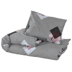 Vidaxl dekbedovertrekset 140x200 cm katoen meerkleurig