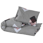 Vidaxl dekbedovertrekset 155x220 cm katoen meerkleurig