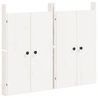 Vidaxl kastdeurtjes voor buitenkeuken meppel 2 st 50x9x82 cm grenenhout wit