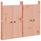 Vidaxl kastdeurtjes voor buitenkeuken meppel 2 st 50x9x82 cm douglashout