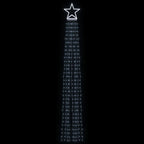 Vidaxl kerstboomverlichting 320 koudwitte led's 375 cm