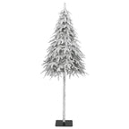 VidaXL Kunstkerstboom met sneeuw 210 cm
