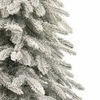 VidaXL Kunstkerstboom met sneeuw 210 cm
