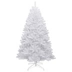 VidaXL Kunstkerstboom met scharnieren en sneeuw 120 cm