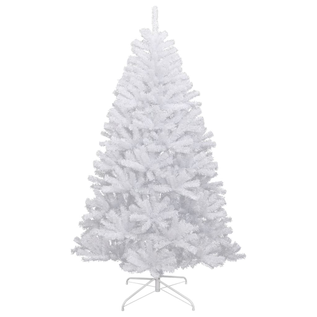 VidaXL Kunstkerstboom met scharnieren en sneeuw 120 cm