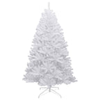 VidaXL Kunstkerstboom met scharnieren en sneeuw 240 cm