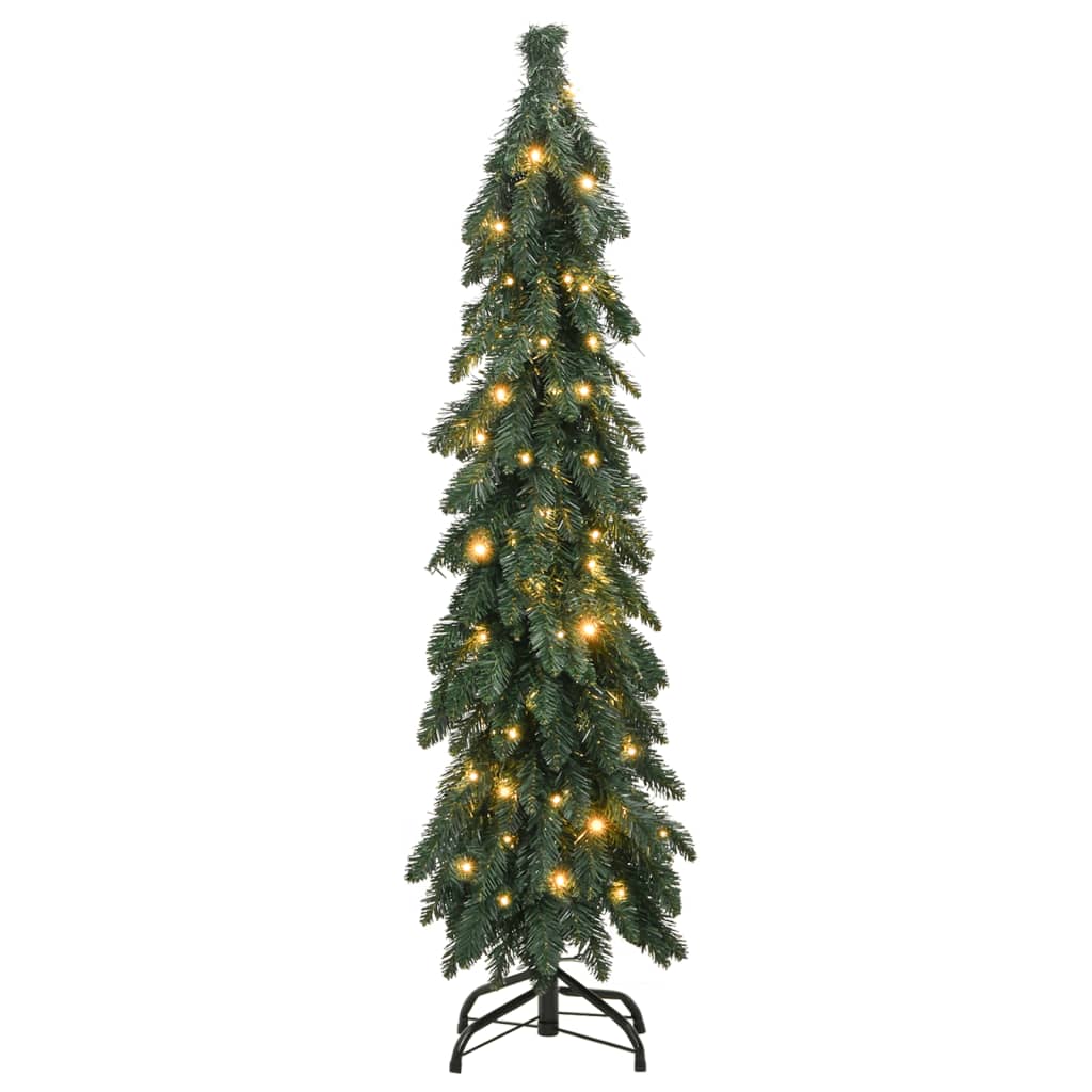 Vidaxl kunstkerstboom met verlichting 60 led's 120 cm