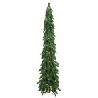 VidaXL Kunstkerstboom met verlichting 100 LED's 180 cm
