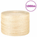 Vidaxl touw 3 mm 1000 m 100% sisal