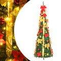 Vidaxl kunstkerstboom pop-up 150 led's 180 cm groen
