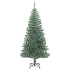 VidaXL Kunstkerstboom met sneeuw 180 cm groen