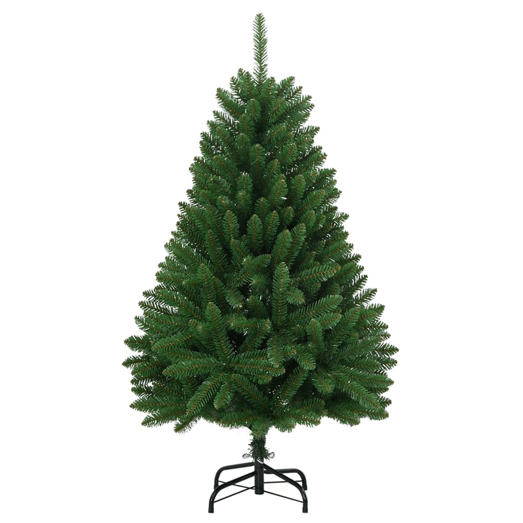 Vidaxl kunstkerstboom met scharnieren en standaard 150 cm