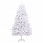 Vidaxl kunstkerstboom met scharnieren en standaard 180 cm wit
