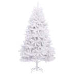Vidaxl kunstkerstboom met scharnieren met standaard 270 cm wit