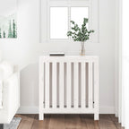 Vidaxl radiatorombouw 79,5x19x84 cm massief grenenhout wit