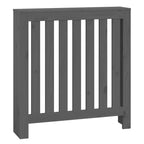 VidaXL Radiatorombouw 79,5x19x84 cm massief grenenhout grijs