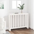 Vidaxl radiatorombouw 108,5x19x84 cm massief grenenhout wit