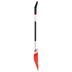 Vidaxl sneeuwschep 136 cm aluminium rood