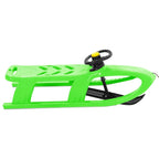 Vidaxl slee met stuur 102,5x40x23 cm polypropeen groen