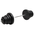 VidaXL Halter met gewichten 90 kg