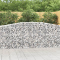 VidaXL Schanskorven 7 st gewelfd 400x50x100 120 cm ijzer