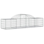 VidaXL Schanskorven 20 st gewelfd 200x50x40 60 cm ijzer