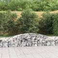 VidaXL Schanskorven 5 st gewelfd 400x50x40 60 cm ijzer