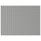Vidaxl verzwaringsdeken 150x200 cm 7 kg stof grijs