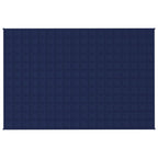Vidaxl verzwaringsdeken 120x180 cm 5 kg stof blauw