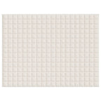Vidaxl verzwaringsdeken 150x200 cm 11 kg stof lichtcrèmekleurig