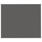 Vidaxl verzwaringsdeken 220x260 cm 15 kg stof grijs