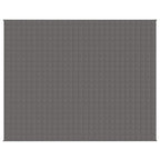 Vidaxl verzwaringsdeken 235x290 cm 15 kg stof grijs