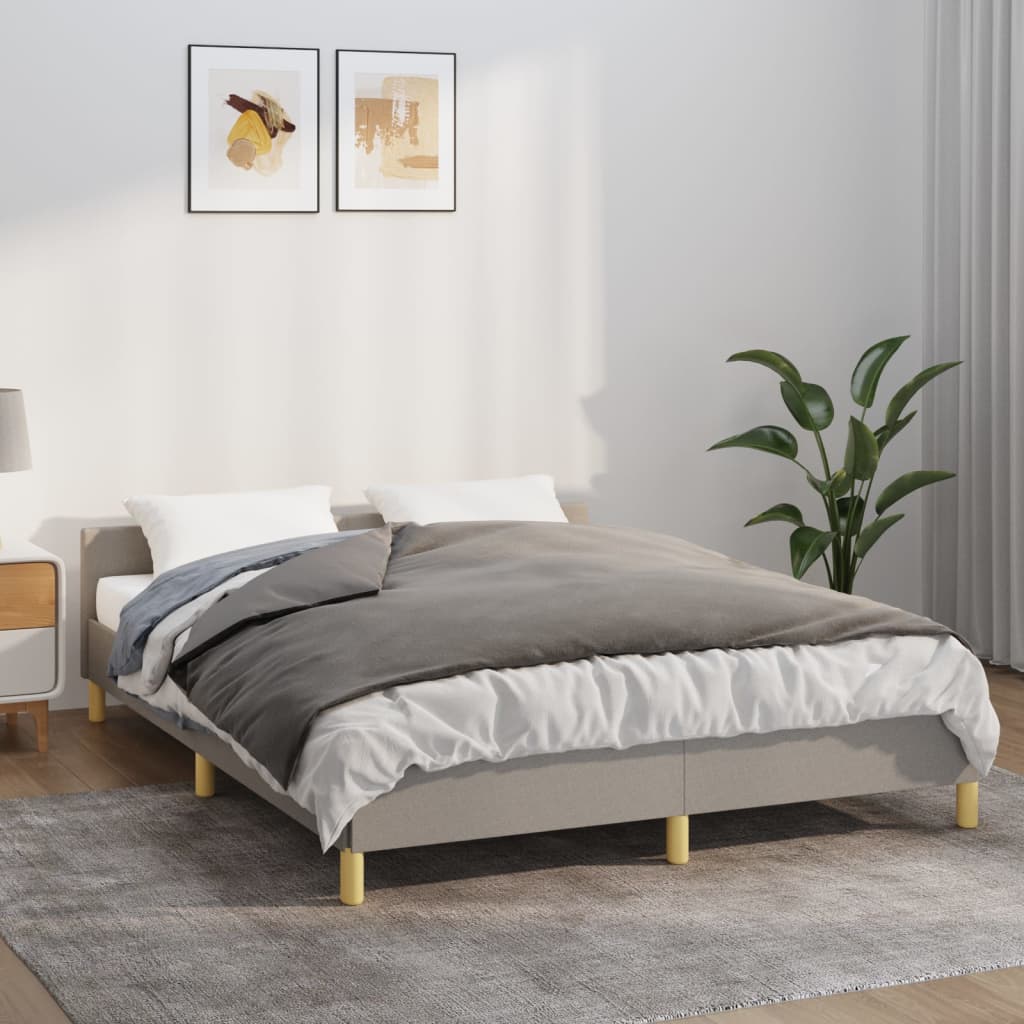 Vidaxl verzwaringsdeken met hoes 120x180 cm 5 kg stof grijs