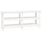 Vidaxl werkbank 181x50x80 cm massief grenenhout wit