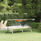 Vidaxl barbecue grill- en bakset automatisch roestvrij staal